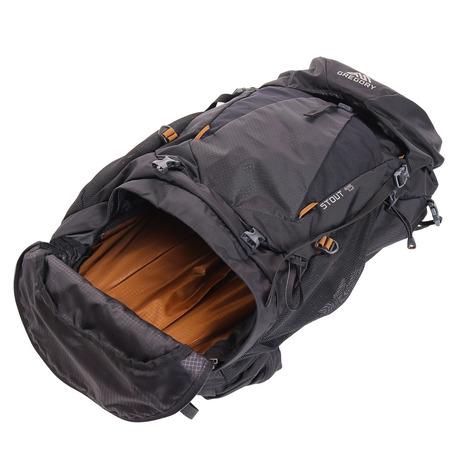 GREGORY グレゴリー　STOUT 45 ブラック　レインカバー付き GREGORY（グレゴリー） （メンズ）リュック バッグ スタウト45