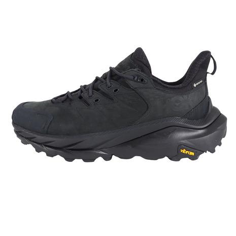 ホカ（HOKA）（メンズ）トレッキングシューズ ローカット 登山靴 KAHA 2 LOW GTX 1123190-BBLC ブラック ゴアテックス 防水 撥水｜lbreath｜06