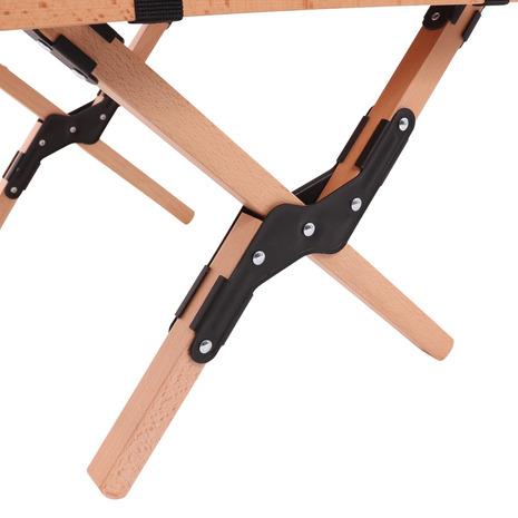 ノースウェイ スポーツ（NORTHWAY SPORTS） キャンプ 木製ウッドロールテーブルS NS-UDRT 60cm_3
