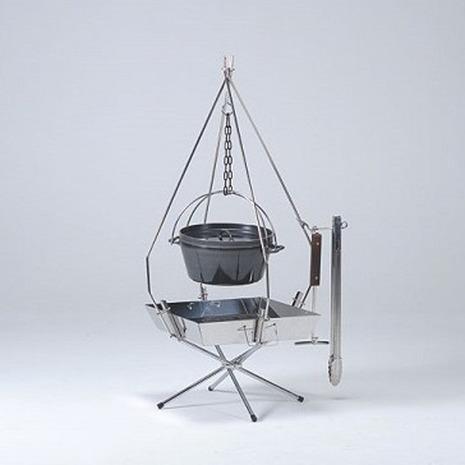 ユニフレーム（UNIFLAME） バーベキュー用品 キャンプ用品 FGポットハンガー 683323の画像