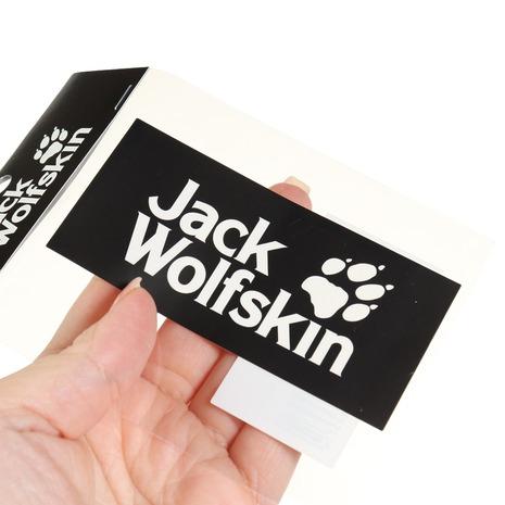 Jack Wolfskin（ジャックウルフスキン） JP RETRO ロゴステッカー 