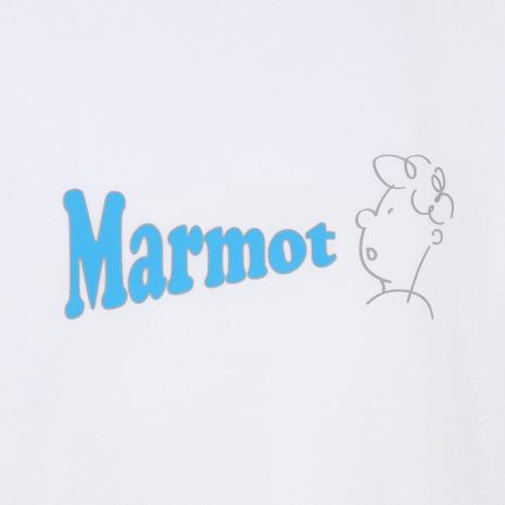 マーモット（Marmot）（キッズ）アンダーウェア キッズ デイヴ UVカット 長袖Tシャツ TOJSJB57 WH｜lbreath｜07