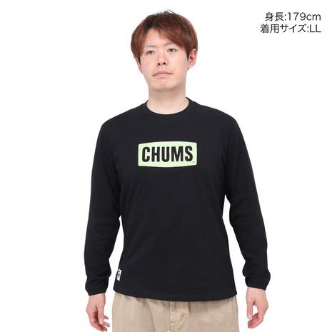 チャムス（CHUMS）（メンズ）長袖Tシャツ ロンT ロゴロングスリーブTシャツ CH01-2273 春 トップス ロゴ 綿100 厚手｜lbreath｜04