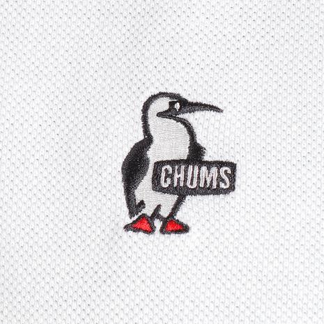 チャムス（CHUMS）（メンズ）ブービー半袖ポロシャツ CH02-1190-W001 ホワイト｜lbreath｜09