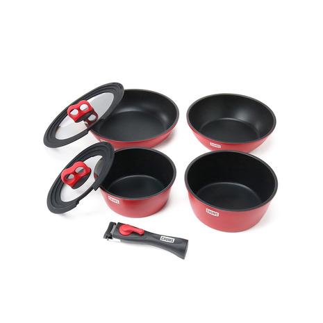 チャムス(CHUMS)クッカー キャンプ アウトドア クックウェアセット CH62-1917-0000 CHUMS（チャムス） クッカー キャンプ アウトドア クックウェアセット