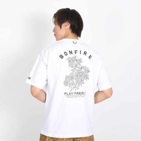 ボンファイア（Bonfire）（メンズ）AZALEA 半袖Tシャツ 50BNF3SCD2266｜lbreath｜07