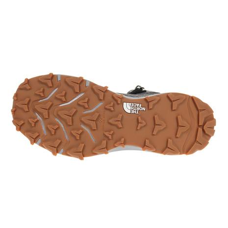 中古品 ノースフェイス（THE NORTH FACE）（レディース）トレッキングシューズ ミドルカット 登山靴 Vectiv Fastpack Mid FUTURELIGHT NFW02323 AK グレー 防水 軽量 【2044561237】(10945円)