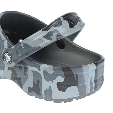 クロックス（crocs）（メンズ）スポーツサンダル クラシック プリンテッド カモ クロッグ ダークグレー 206454-0IE 速乾 タウン レジャー プール｜lbreath｜11