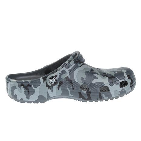 クロックス（crocs）（メンズ）スポーツサンダル クラシック プリンテッド カモ クロッグ ダークグレー 206454-0IE 速乾 タウン レジャー プール｜lbreath｜08