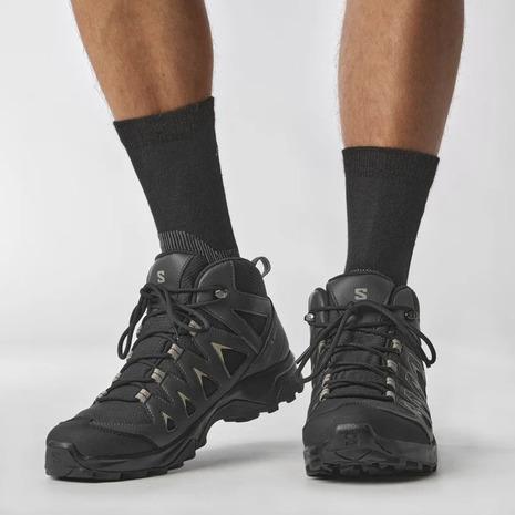 SALOMON（サロモン） （メンズ）ゴアテックス トレッキングシューズ