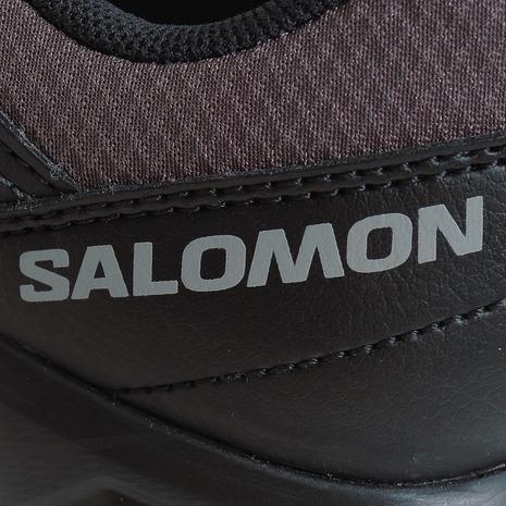 サロモン（SALOMON）（レディース）ゴアテックス トレッキングシューズ ローカット 登山靴 X BRAZE エックス ブレイズ L47180700 MGNT/B グレー｜lbreath｜10