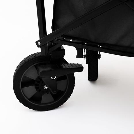 未使用 ホールアース フォールディング キャリーカート 耐荷重100kg WHOLE EARTH（ホールアース） アウトドアワゴン キャリーカート