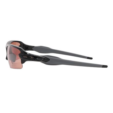 オークリー（OAKLEY）（メンズ、レディース）サングラス FLAK 2.0 Polished Black/Prizm Dark Golf 9271-3761 ケース付 UV_1