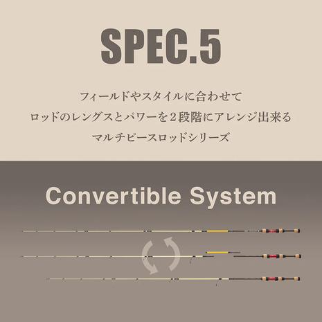 ルースター ギア マーケット（ROOSTER GEAR MARKET） ロッド SPEC.5 42-48S 160024019170 ジャッカル RGM｜lbreath｜09