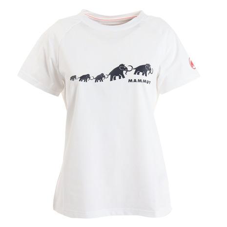 MAMMUT（マムート） （レディース）半袖Tシャツ クイックドライ ロゴ 