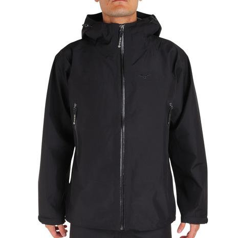 MIZUNO マウンテンパーカーB2JEAW10 ゴアテックス　ブラック2XL MIZUNO（ミズノ） （メンズ）ゴアテックス 耐久 防水透湿 レインウェア