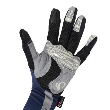 パールイズミ（PEARL IZUMI）（メンズ、レディース）サイクルグローブ UV フルフィンガー グローブ UPF50+ ネイビー PI 28-7