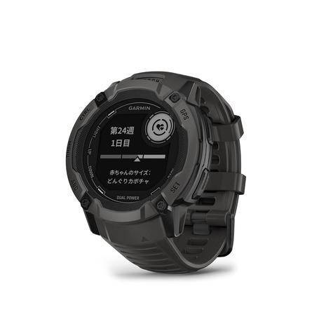 ガーミン（GARMIN）（メンズ、レディース）スマートウォッチ 時計 インスティンクト2X Instinct 2X Dual Power 010-02805-22の画像