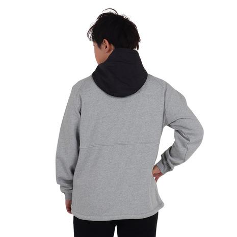 チャムス（CHUMS）（メンズ）ロゴナイロンコンビフーディ パーカー