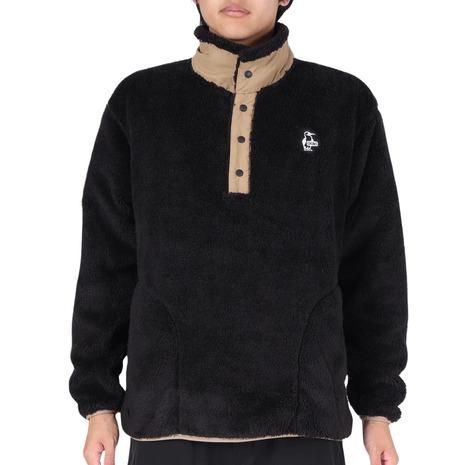 チャムス(CHUMS)フリース プルオーバー エルモフリースハリケーントップ CH14-1361-B055 ブラウン×グリーン… CHUMS（チャムス） （メンズ）フリース プルオーバー エルモフリース