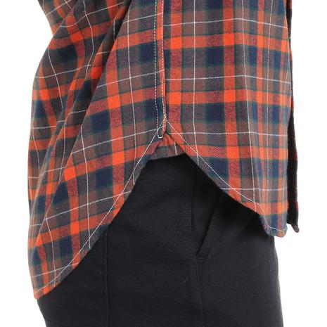 チャムス(CHUMS)カジュアルシャツ チェックシャツ Nel 長袖シャツ CH12-1202-D001 オレンジ(Lady’… CHUMS（チャムス） （レディース）カジュアルシャツ チェックシャツ