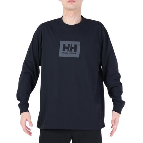 ヘリーハンセン（HELLY HANSEN）（メンズ）長袖Tシャツ ロンT ロングスリーブ ロゴTシャツ HH32379｜lbreath｜05