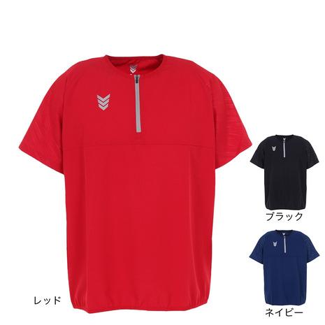 TOSHIBA 社会人野球　半袖ウェア ヤバネ（YABANE）（メンズ）野球ウェア 半袖ピステシャツ YA3AT03 : L