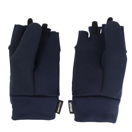 DESCENTE（デサント） （メンズ）手袋 ハーフフィンガーカバーグローブ