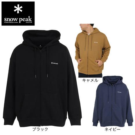 snow peak（スノーピーク） （メンズ）パーカー スウェット ロゴジップ