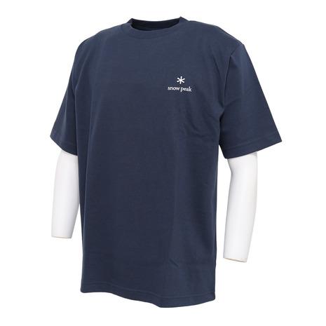 スノーピーク（snow peak）（メンズ）半袖Tシャツ ワンポイントロゴTシャツ SPE-TS-23AU003｜lbreath｜09