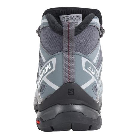 サロモン（SALOMON）（レディース）トレッキングシューズ ハイカット 登山靴 X ウルトラパイオニア GORE-TEX L47170500 グレー｜lbreath｜05