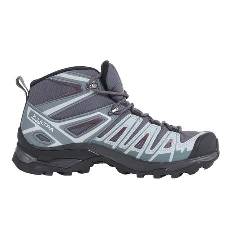 サロモン（SALOMON）（レディース）トレッキングシューズ ハイカット 登山靴 X ウルトラパイオニア GORE-TEX L47170500 グレー｜lbreath｜07