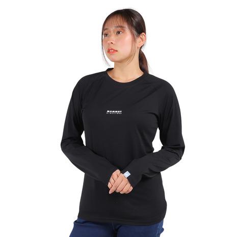 MAMMUT（マムート） （レディース）長袖Tシャツ QD ロゴプリント