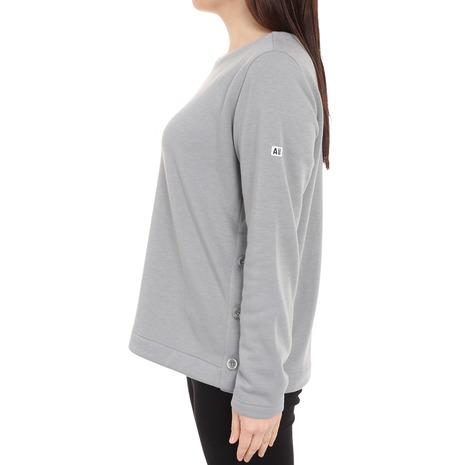 AIGLE（エーグル） （レディース）長袖Tシャツ マイクロフリースクルー