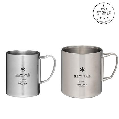 スノーピークステンレスマグカップユニフレームクッカーセット