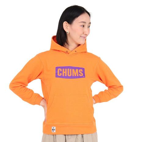 チャムス(CHUMS)ロゴプルオーバーパーカーループパイル スウェット CH10-1443-K083(Lady’s) CHUMS（チャムス） （レディース）ロゴプルオーバーパーカーループ