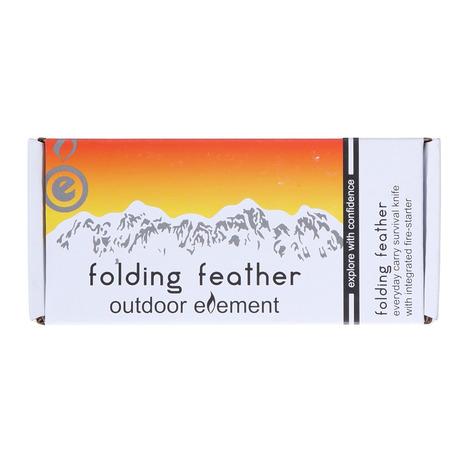 アウトドアエレメント（outdoor element） フォールディングフェザー