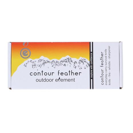 アウトドアエレメント（outdoor element） コンツアーフェザーナイフ