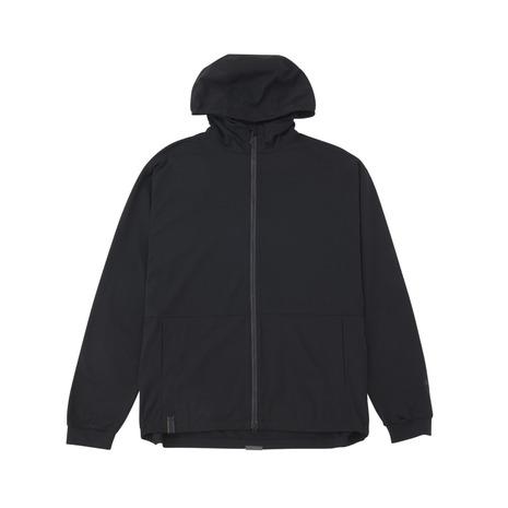 ニューバランス（new balance）（メンズ）パーカー MT1996 フルジップ フーディ AMJ45012 BK ブラック 吸汗速乾 4wayストレッチ UPF40+の画像