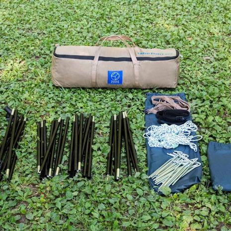 WHOLE EARTH（ホールアース） テント キャンプ ソロ 1人用 EARTH