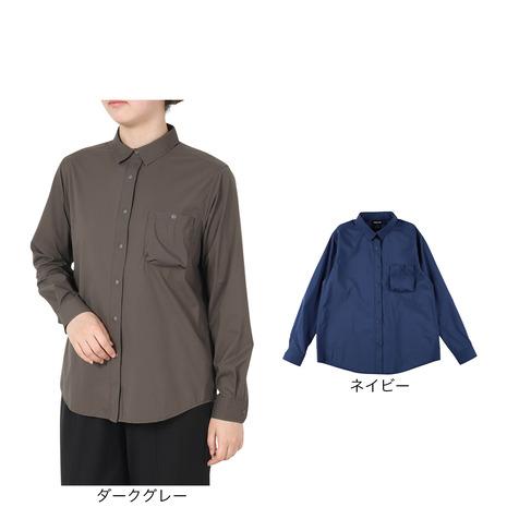 【未使用タグ付き】マーモット　marmot ヤマシャツ　スタンドカラー　長袖 Marmot（マーモット） （レディース）長袖シャツ ライトリップストップ