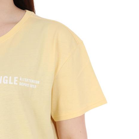 エーグル（AIGLE）（レディース）クルーネック ロゴ 半袖Tシャツ ZTFAV75-003｜lbreath｜07