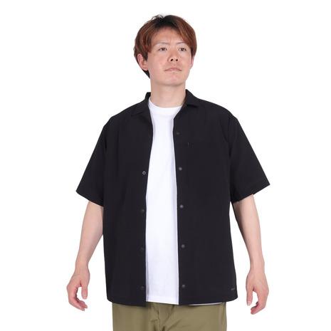 スノーピーク（snow peak）（メンズ）シャツ Breath クイック ドライ 半袖シャツ SH-24SU001BK 速乾の画像
