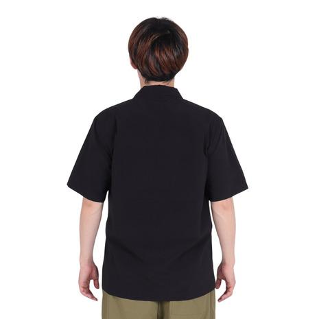 スノーピーク（snow peak）（メンズ）シャツ Breath クイック ドライ 半袖シャツ SH-24SU001BK 速乾の画像