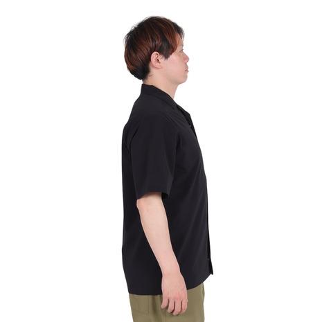スノーピーク（snow peak）（メンズ）シャツ Breath クイック ドライ 半袖シャツ SH-24SU001BK 速乾の画像
