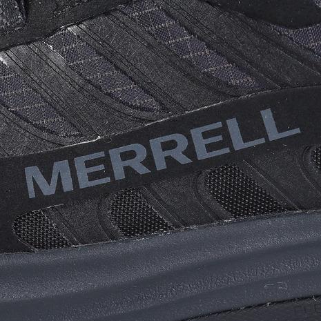 メレル（MERRELL）（メンズ）トレッキングシューズ 登山靴 山登り モアブ スピード 2 ミッド ゴアテックス 037501 ブラック 防水透湿 ハイカット_10