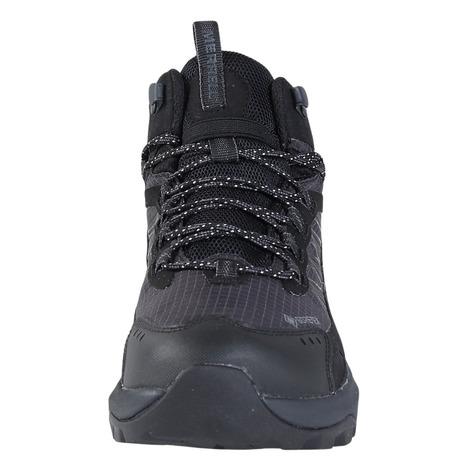 メレル（MERRELL）（メンズ）トレッキングシューズ 登山靴 山登り モアブ スピード 2 ミッド ゴアテックス 037501 ブラック 防水透湿 ハイカット_3