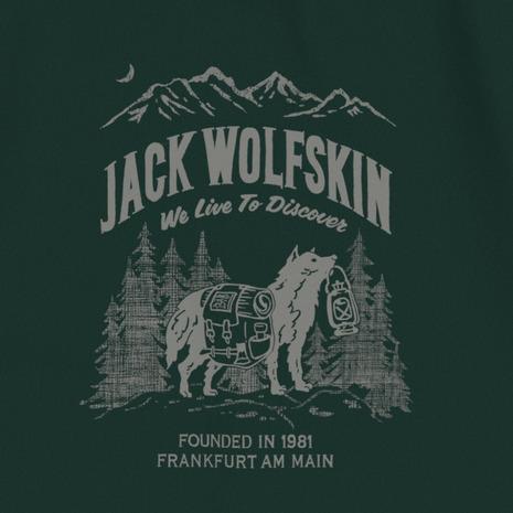 ジャックウルフスキン（JackWolfskin）（メンズ）半袖Tシャツ JP WANDER WOLF T 5033971｜lbreath｜06