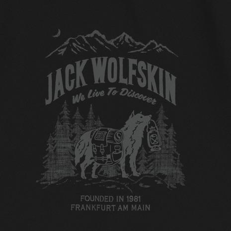 ジャックウルフスキン（JackWolfskin）（メンズ）半袖Tシャツ JP WANDER WOLF T 5033971｜lbreath｜07
