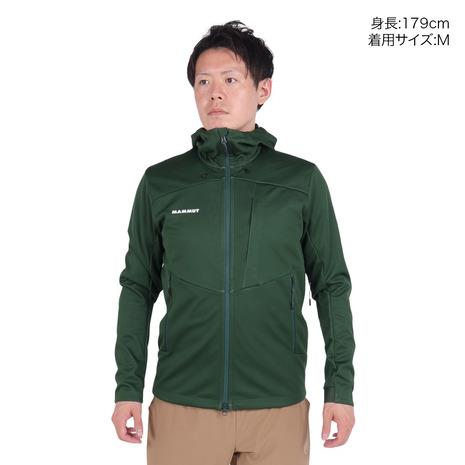 未着用　マムート　マイクロレイヤー　2.0　マウンテンパーカ　登山　撥水　緑　Ｍ 未着用マムートマイクロレイヤー2.0マウンテンパーカ登山撥水緑M
